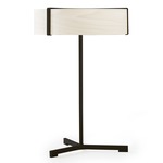 Thesis Table Lamp - Matte Black / Ivory White Wood