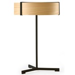 Thesis Table Lamp - Matte Black / Natural Beech Wood