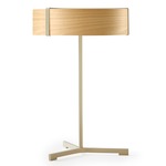 Thesis Table Lamp - Matte Ivory / Natural Beech Wood