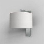 Ravello Wall Sconce - Polished Chrome / White