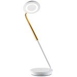 Pixo Plus Table Lamp - White / Brass