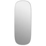 Framed Mirror - Gray / Clear