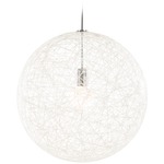 Random Light II Pendant - White / White