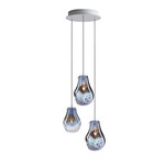 Soap Multi Light Chandelier - White / Blue