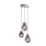 Soap Multi Light Chandelier - White / Silver