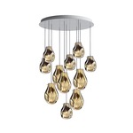 Soap Multi Light Chandelier - White / Gold