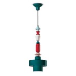 Lariat Pendant - Green Oil