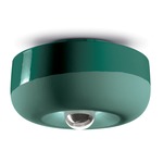 Bellota Ceiling Light - Green Bottle