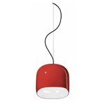 Ayrton Pendant - Red Glaze