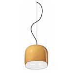 Ayrton Pendant - Yellow Glaze