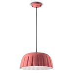 Madame Gres Pendant - Coral Pink