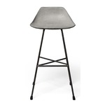 Hauteville Counter Chair - Natural Concrete / Light Grey