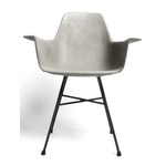 Hauteville Armchair - Natural Concrete / Light Grey