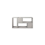 Dice Storage Module Combo 2M + 3L - Natural Concrete / Light Grey
