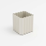 Tess Square Planter - Linen