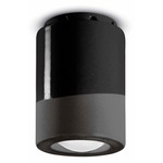 PI Cylinder Flush Mount - Black Coal