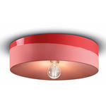 PI Flush Mount - Red Coral