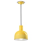 Caxixi Pendant - Lemon Yellow