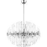 Zion Oval Pendant - Polished Nickel