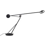 Aaro Table Light - Matte Black / Opal