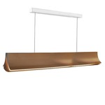 Respiro Linear Pendant - Brushed Gold