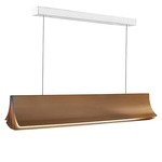 Respiro Linear Pendant - Brushed Gold