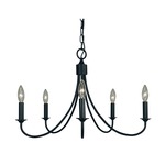 Maisonette Chandelier - Matte Black