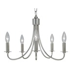 Maisonette Mini Chandelier - Polished Silver