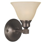 Taylor Wall Sconce - Siena Bronze / Champagne Marble