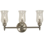 Sheraton Vase Bathroom Vanity Light - Brushed Nickel