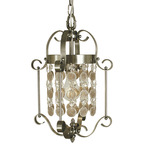 Naomi Mini Chandelier - Brushed Nickel