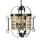 Naomi Dining Chandelier - Mahogany Bronze