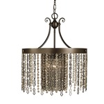 Penelope Chandelier - Mahogany Bronze / Crystal