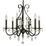 Liebestraum Dining Chandelier - Mahogany Bronze