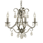 Liebestraum Foyer Chandelier - Brushed Nickel