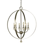 Constellation Chandelier - Brushed Nickel / Crystal