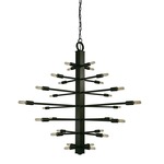 Simone Chandelier - Mahogany Bronze