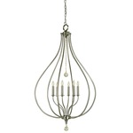 Dewdrop Pendant - Brushed Nickel