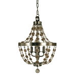 Naomi Foyer Chandelier - Brushed Nickel