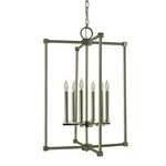 Lexington Chandelier - Brushed Nickel / Polished Nickel