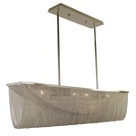 Genesis Linear Chandelier - Polished Nickel