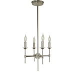 Chandler Chandelier - Polished Nickel