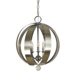Venus Chandelier - Polished Nickel