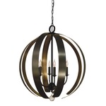 Venus Chandelier - Mahogany Bronze