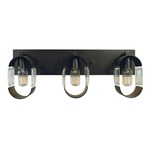 Josephine Bathroom Vanity Light - Mahogany Bronze / Clear