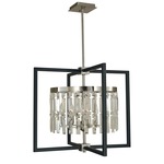 Hannah Pendant - Matte Black / Brushed Nickel