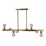 Heloise Chandelier - Antique Brass
