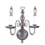 Jamestown Accolade Wall Sconce - Mahogany Bronze