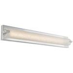 Veil Bathroom Vanity Light - Chrome