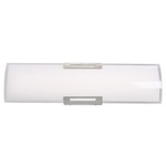 Allure Bathroom Vanity Light - Brushed Nickel / Frosted